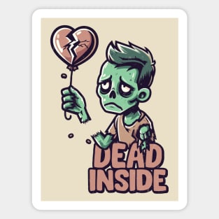 Dead Inside Zombie Magnet